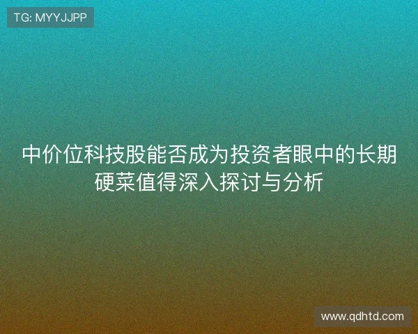 中价位科技股能否成为投资者眼中的长期硬菜值得深入探讨与分析 中价位科技股能否成为投资者眼中的长期硬菜值得深入探讨与分析
